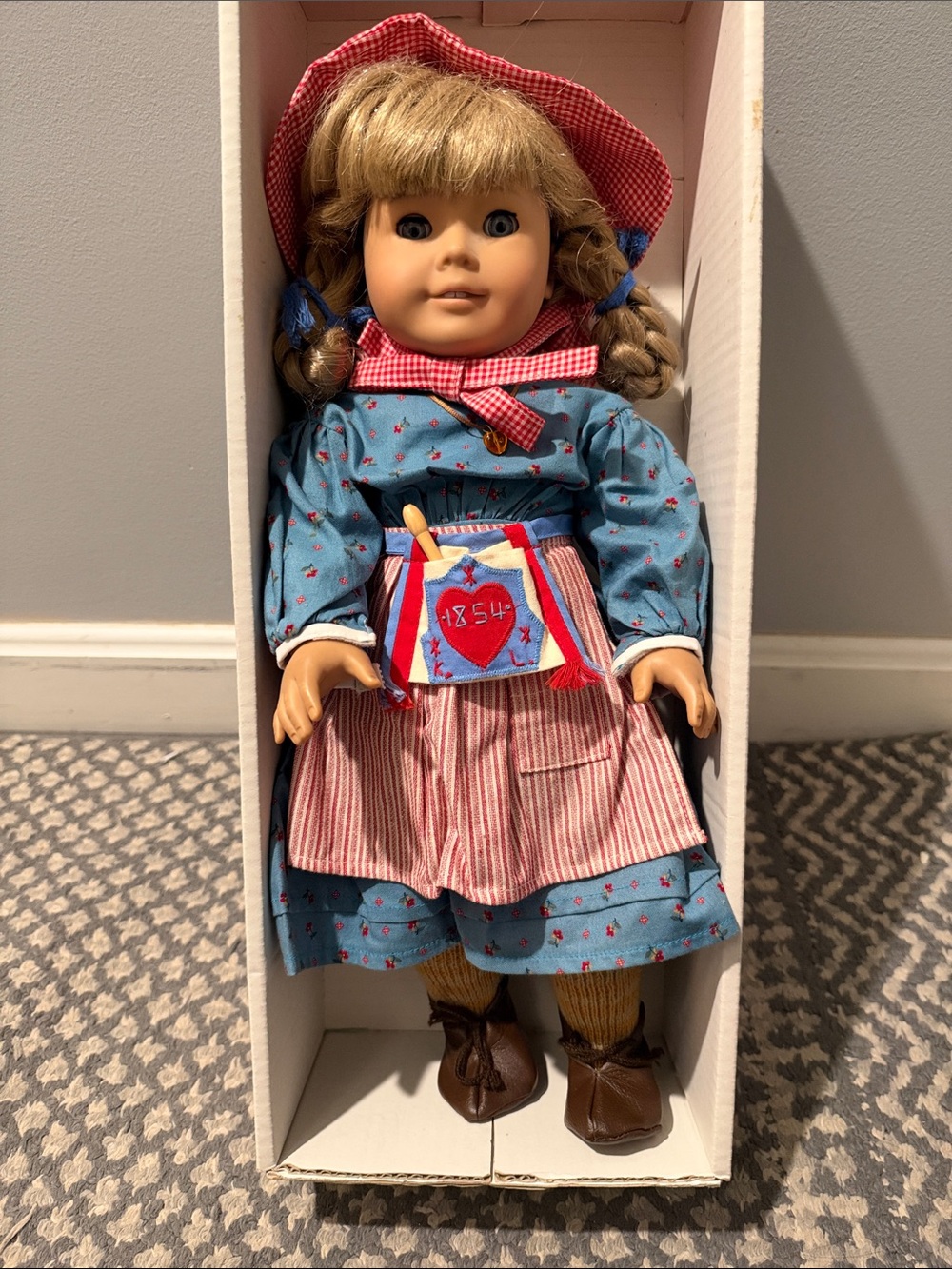 American Girl Doll- Kirsten- 18 in. EUC